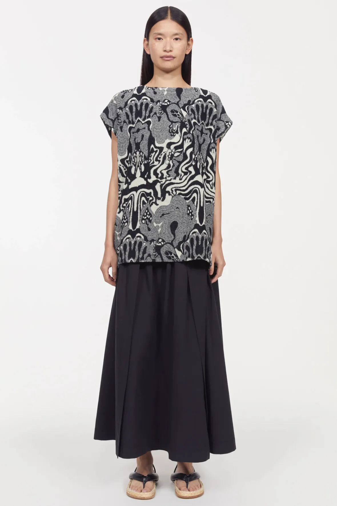 Rodebjer Tops^Claire Cosmic Jersey Top