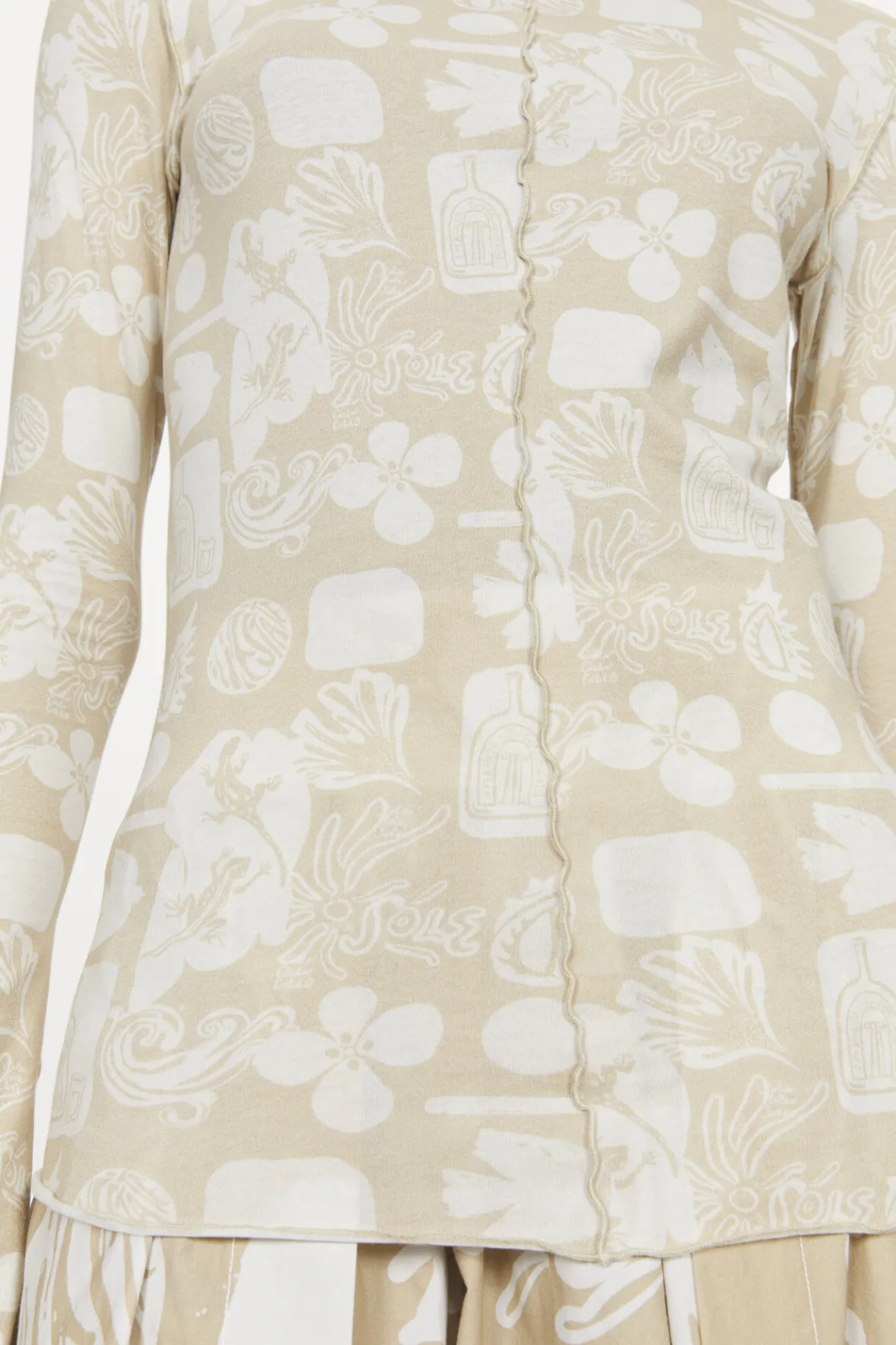 Rodebjer New Arrivals^Columbina Sketchbook Jersey Top