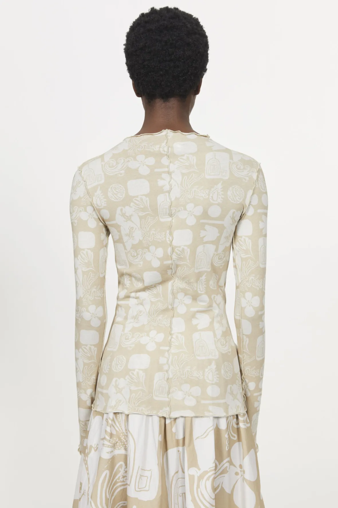 Rodebjer New Arrivals^Columbina Sketchbook Jersey Top