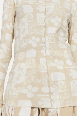 Rodebjer Tops^Columbina Sketchbook Jersey Top