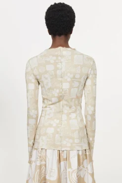 Rodebjer Tops^Columbina Sketchbook Jersey Top