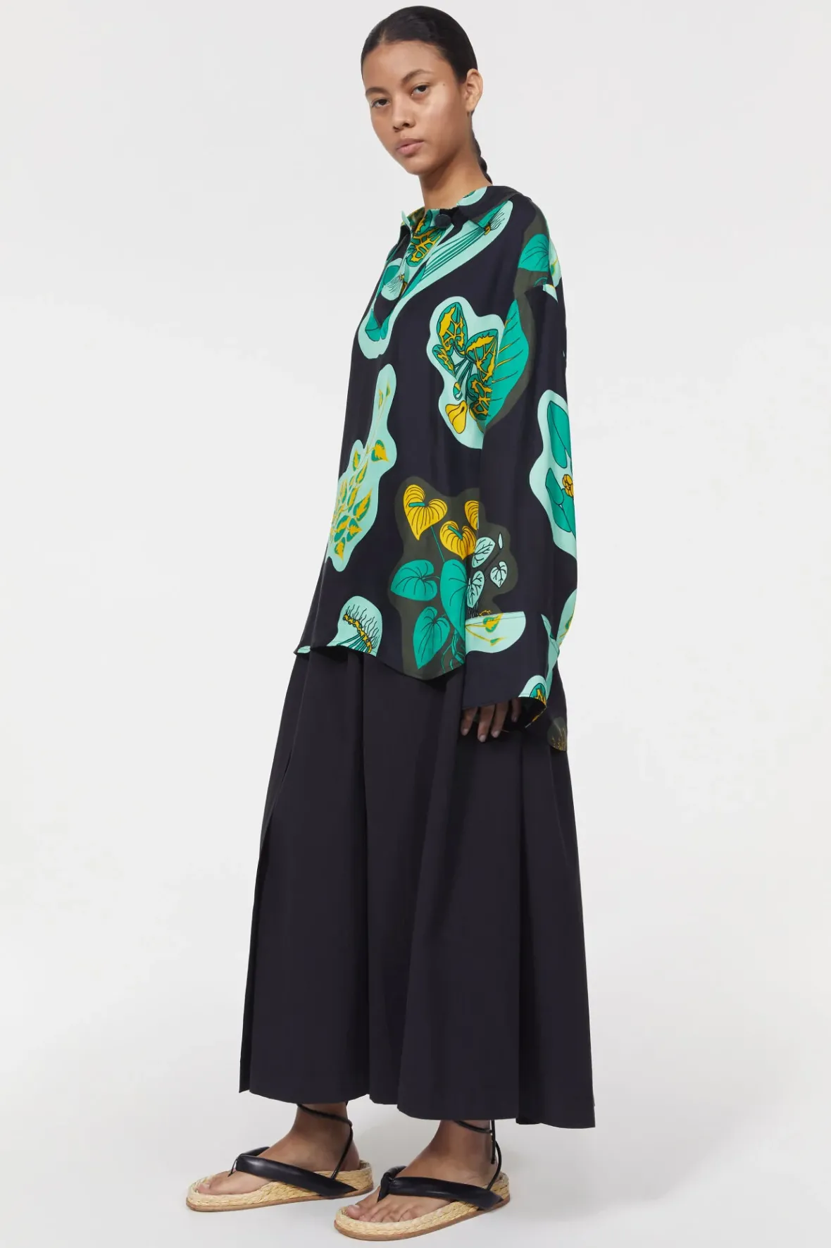 Rodebjer The Heartleaf Capsule^Sunshine Leaf Shirt