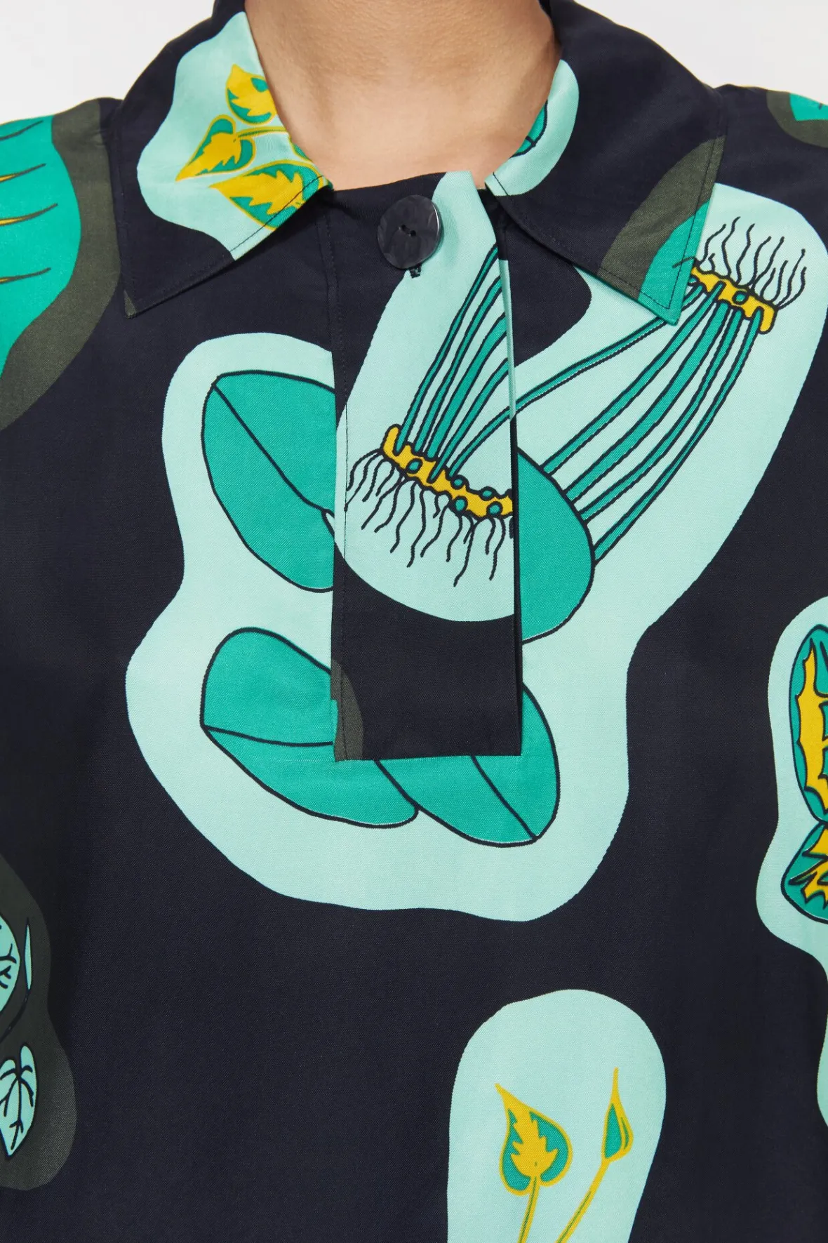 Rodebjer The Heartleaf Capsule^Sunshine Leaf Shirt