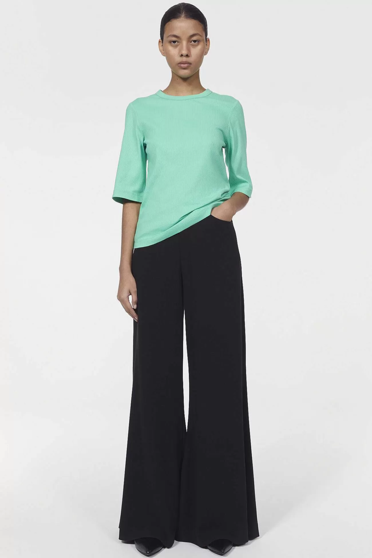 Rodebjer Tops-Sprint Cotton T-Shirt